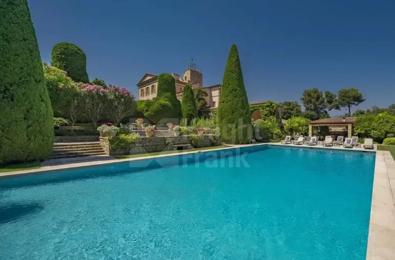 Valbonne : A Chateau With Sea Views For Sale